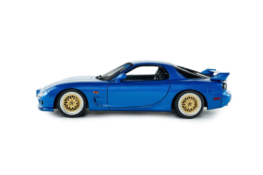 Solido 1999 Mazda RX7 FD3RS Innocent Blue Mica 1:18 Cartsfy Inc.
