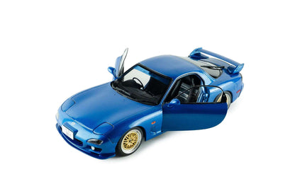 Solido 1999 Mazda RX7 FD3RS Innocent Blue Mica 1:18 Cartsfy Inc.