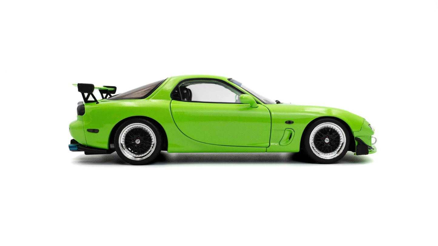 Solido 1999 Mazda RX7 FD3RS Solido Works Neon Green 1:18 STM Diecast Default Title Default Title-