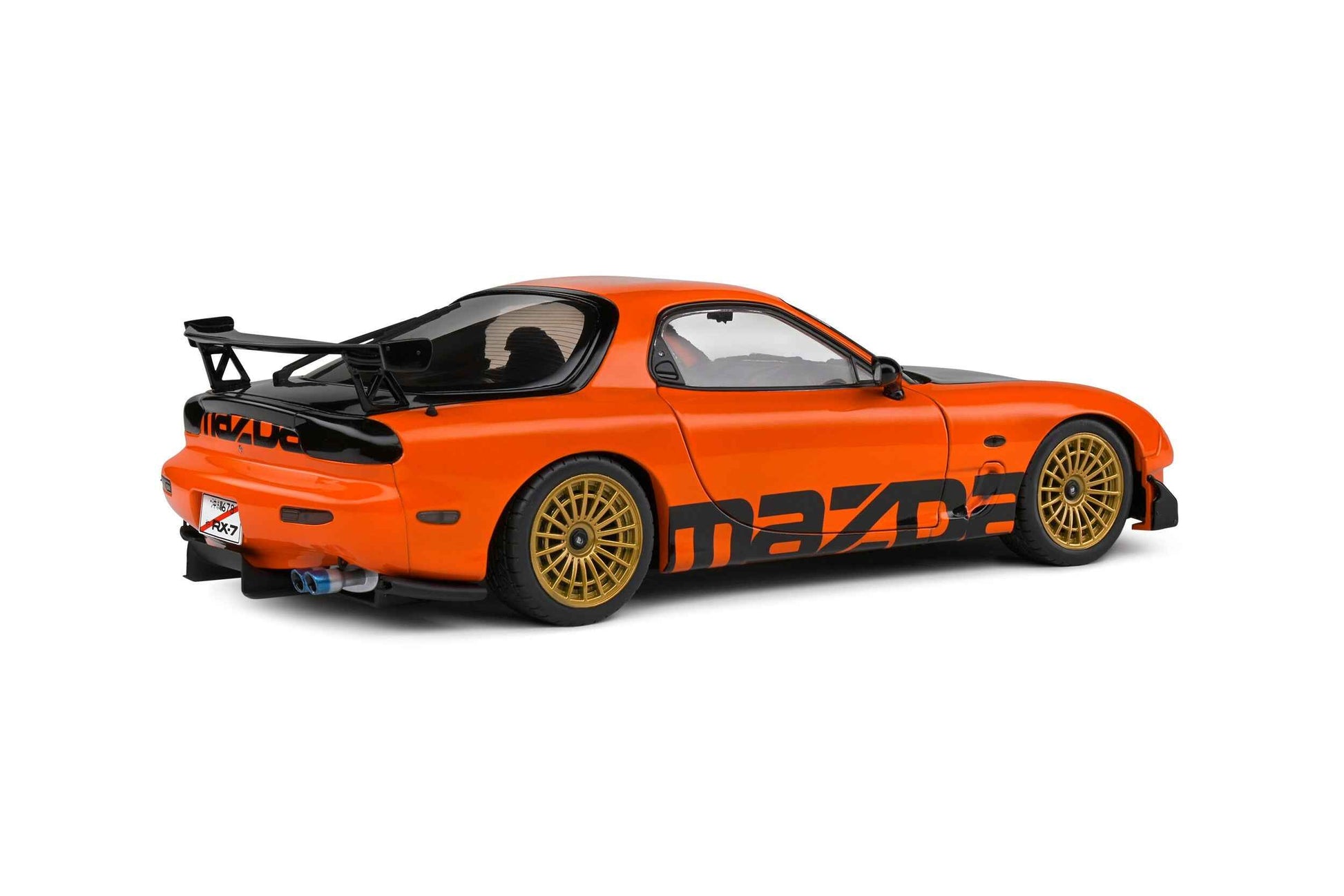 Solido 1999 Mazda RX7 FD3RS Solido Works Orange 1:18 Cartsfy Inc.