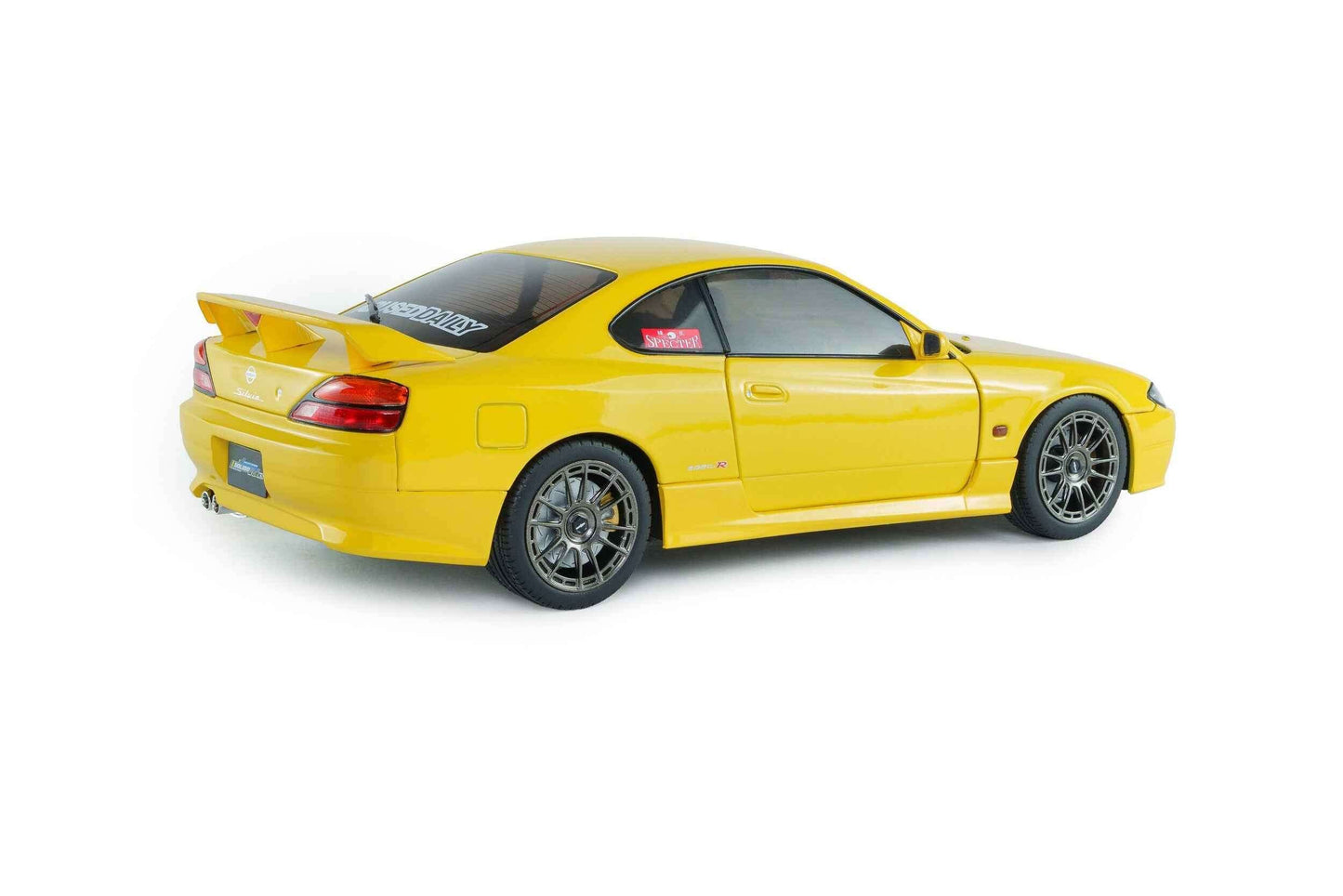 Solido 1999 Nissan Silvia (S15) Coupe Spec-R Aero Lightning Yellow 1:18 STM Diecast Default Title Default Title-