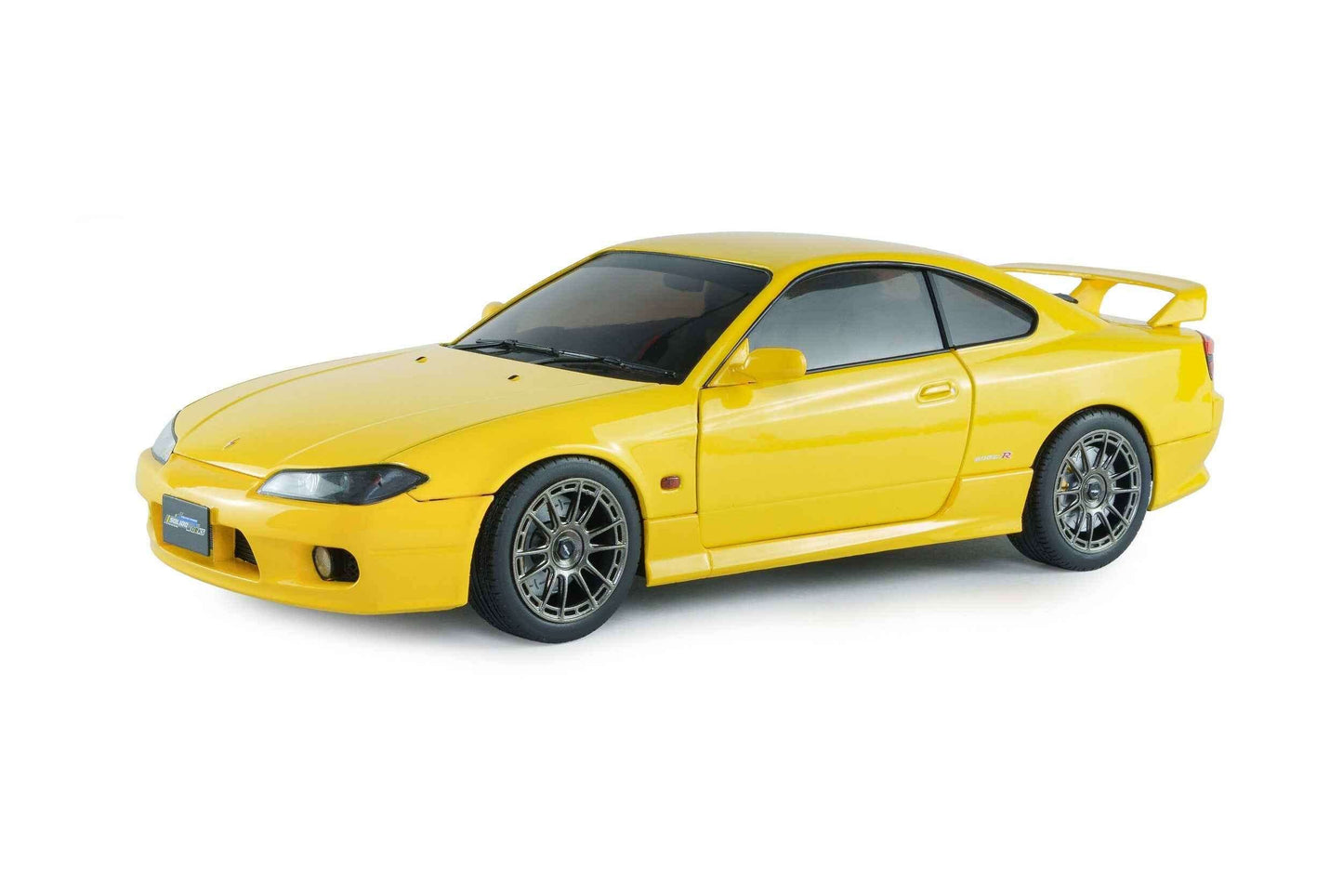 Solido 1999 Nissan Silvia (S15) Coupe Spec-R Aero Lightning Yellow 1:18 STM Diecast Default Title Default Title-
