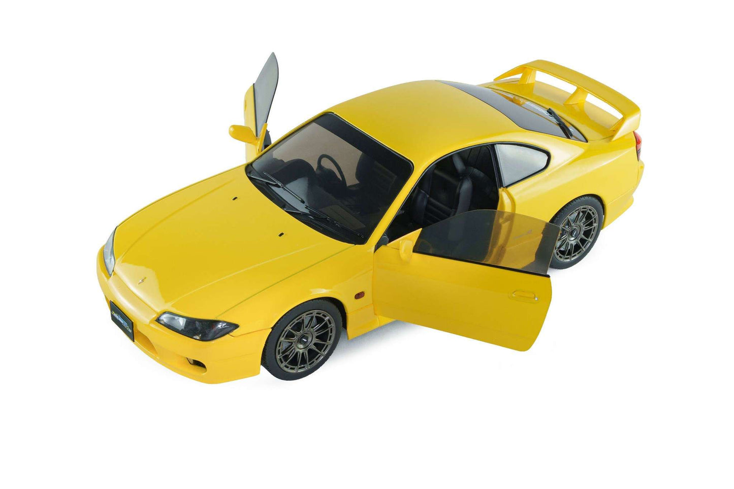 Solido 1999 Nissan Silvia (S15) Coupe Spec-R Aero Lightning Yellow 1:18 STM Diecast Default Title Default Title-