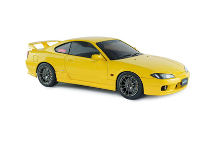 Solido 1999 Nissan Silvia (S15) Coupe Spec-R Aero Lightning Yellow 1:18 STM Diecast Default Title Default Title-