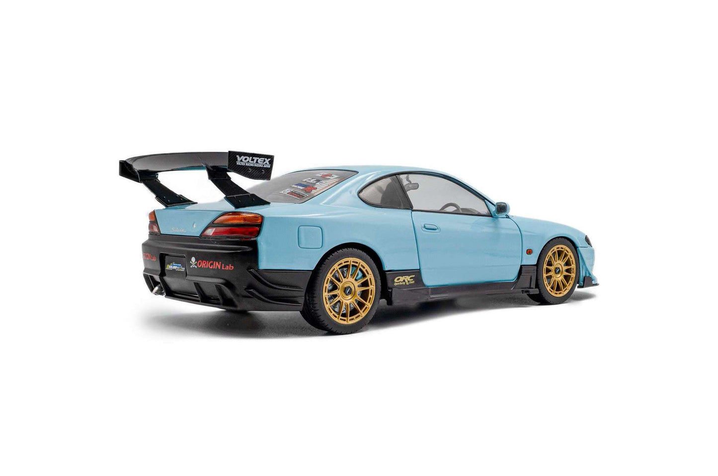 Solido 1999 Nissan Silvia (S15) Coupe Spec-R Aero Solido Works Blue 1:18 Cartsfy Inc.