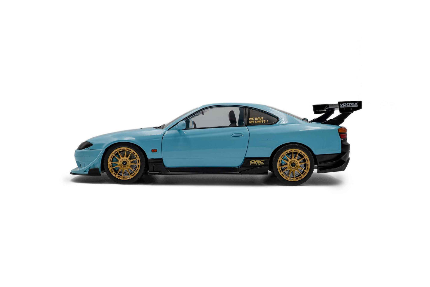 Solido 1999 Nissan Silvia (S15) Coupe Spec-R Aero Solido Works Blue 1:18 Cartsfy Inc.