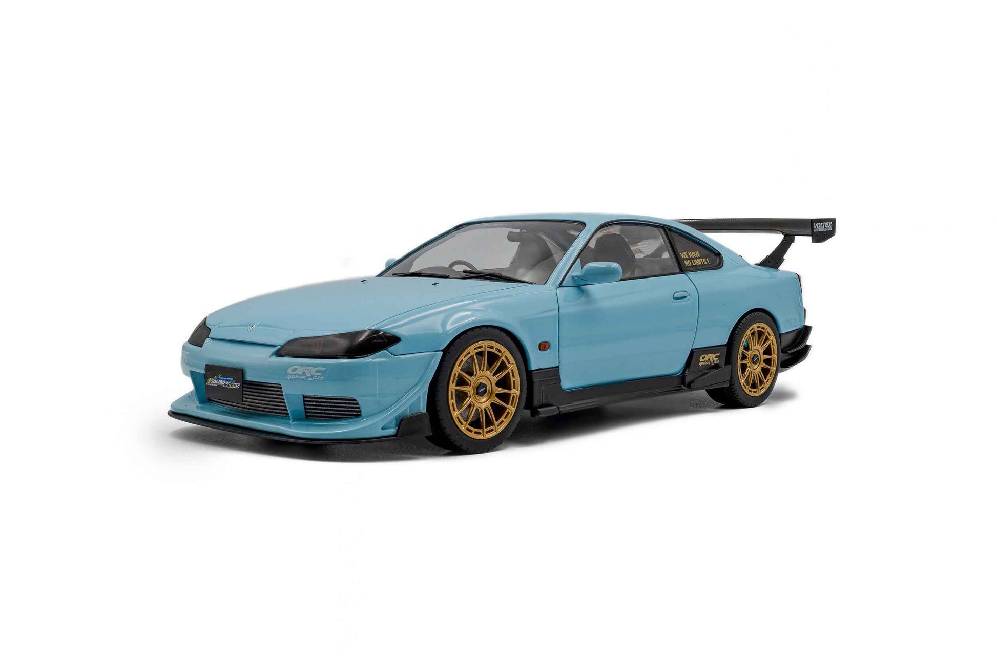 Solido 1999 Nissan Silvia (S15) Coupe Spec-R Aero Solido Works Blue 1:18 Cartsfy Inc.