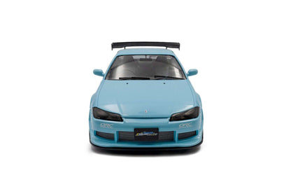 Solido 1999 Nissan Silvia (S15) Coupe Spec-R Aero Solido Works Blue 1:18 Cartsfy Inc.