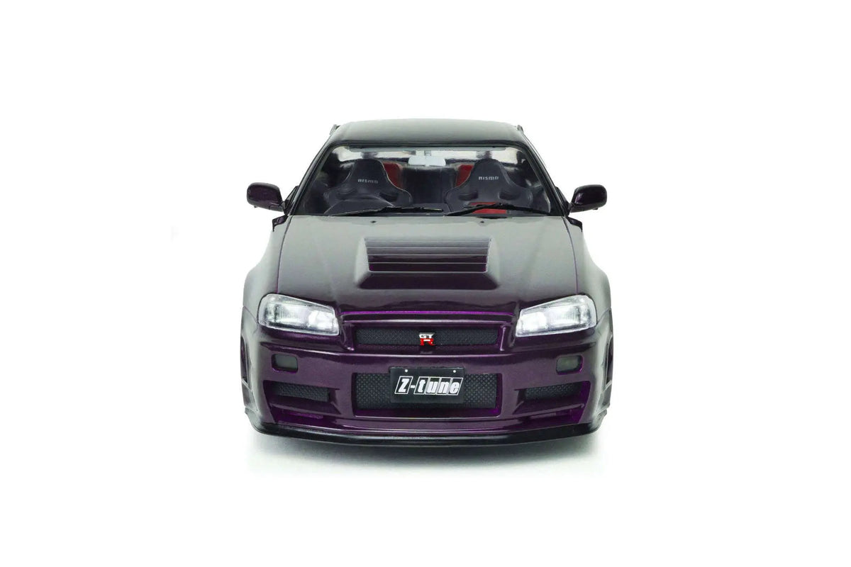 Solido 1999 Nissan Skyline GT-R (R34) Z-tune Midnight Purple 1:18 Cartsfy Inc.