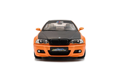 Solido 2000 BMW E46 Coupe Orange w/ Black Hood 1:18 Cartsfy Inc.