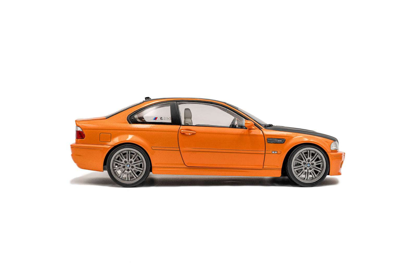 Solido 2000 BMW E46 Coupe Orange w/ Black Hood 1:18 Cartsfy Inc.