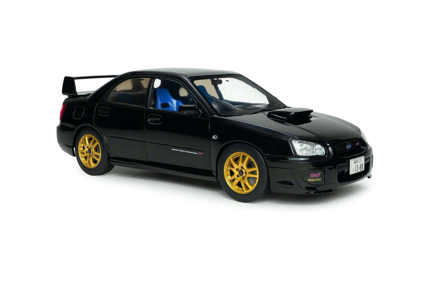 Solido 2004 Subaru WRX STi (GDB) Black 1:18 Cartsfy Inc.