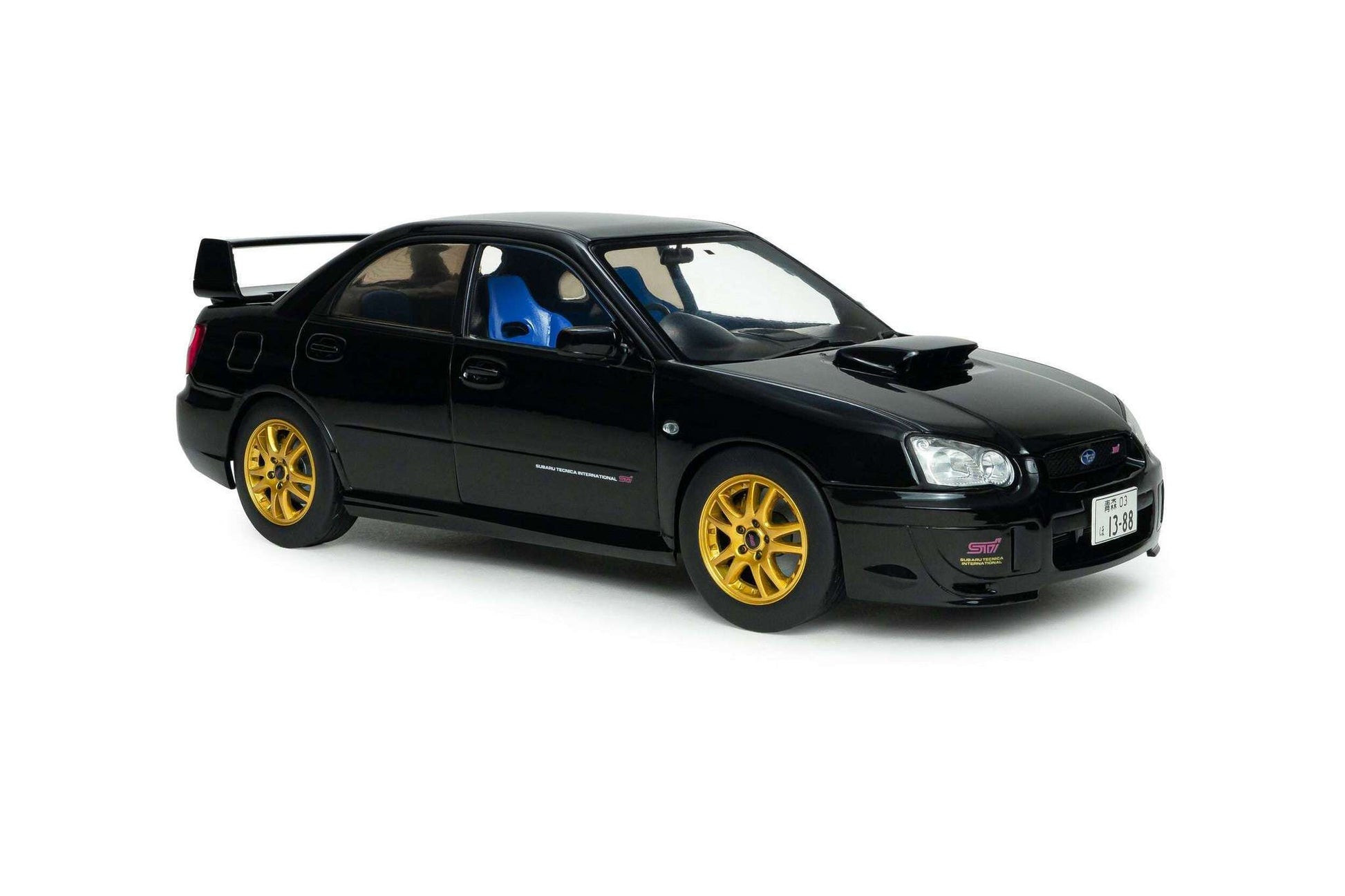Solido 2004 Subaru WRX STi (GDB) Black 1:18 Cartsfy Inc.