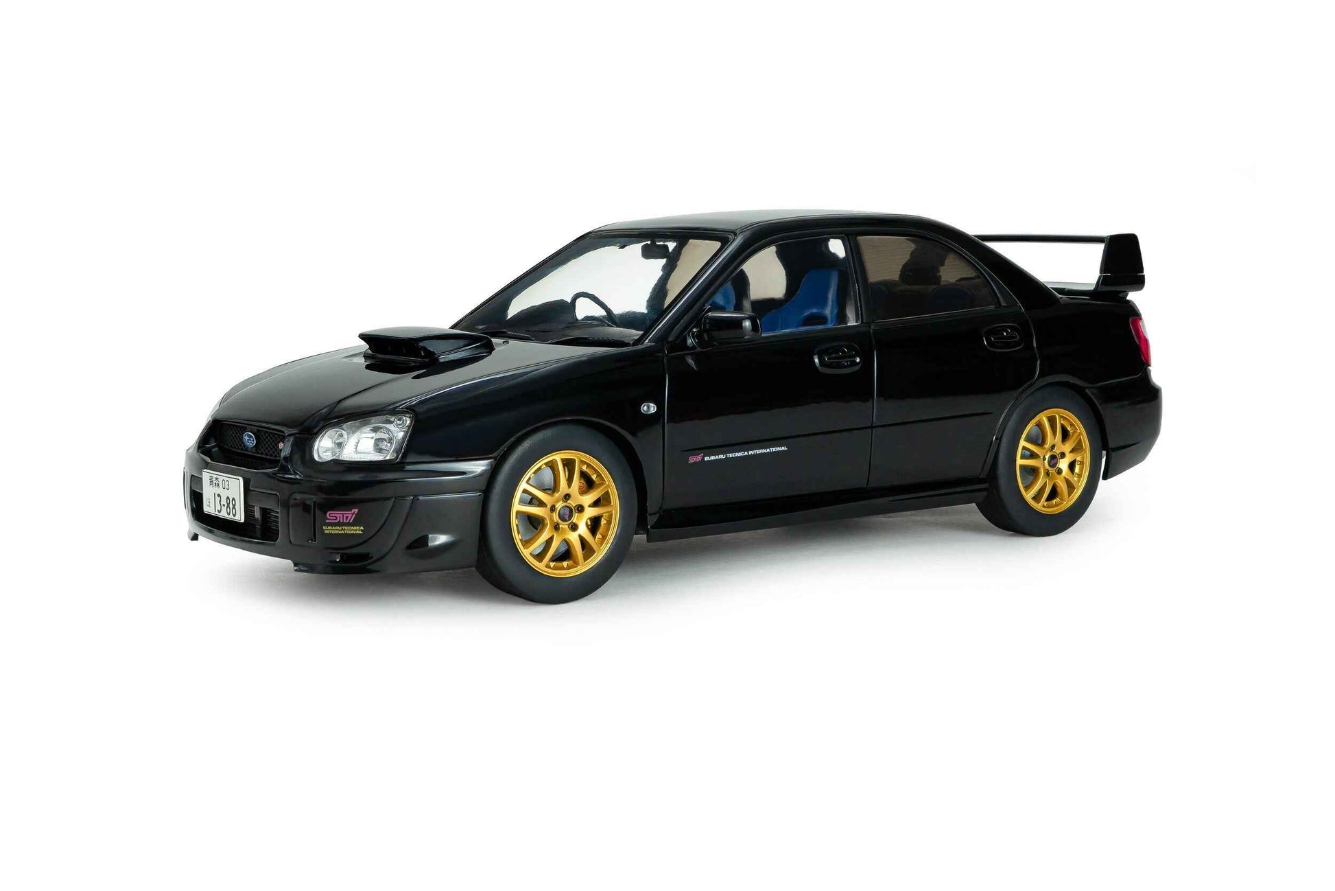 Solido 2004 Subaru WRX STi (GDB) Black 1:18 Cartsfy Inc.