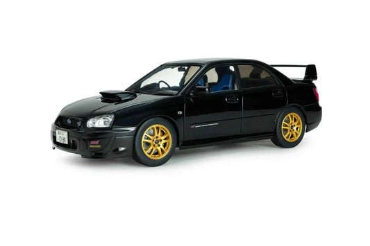 Solido 2004 Subaru WRX STi (GDB) Black 1:18 STM Diecast Default Title Default Title-