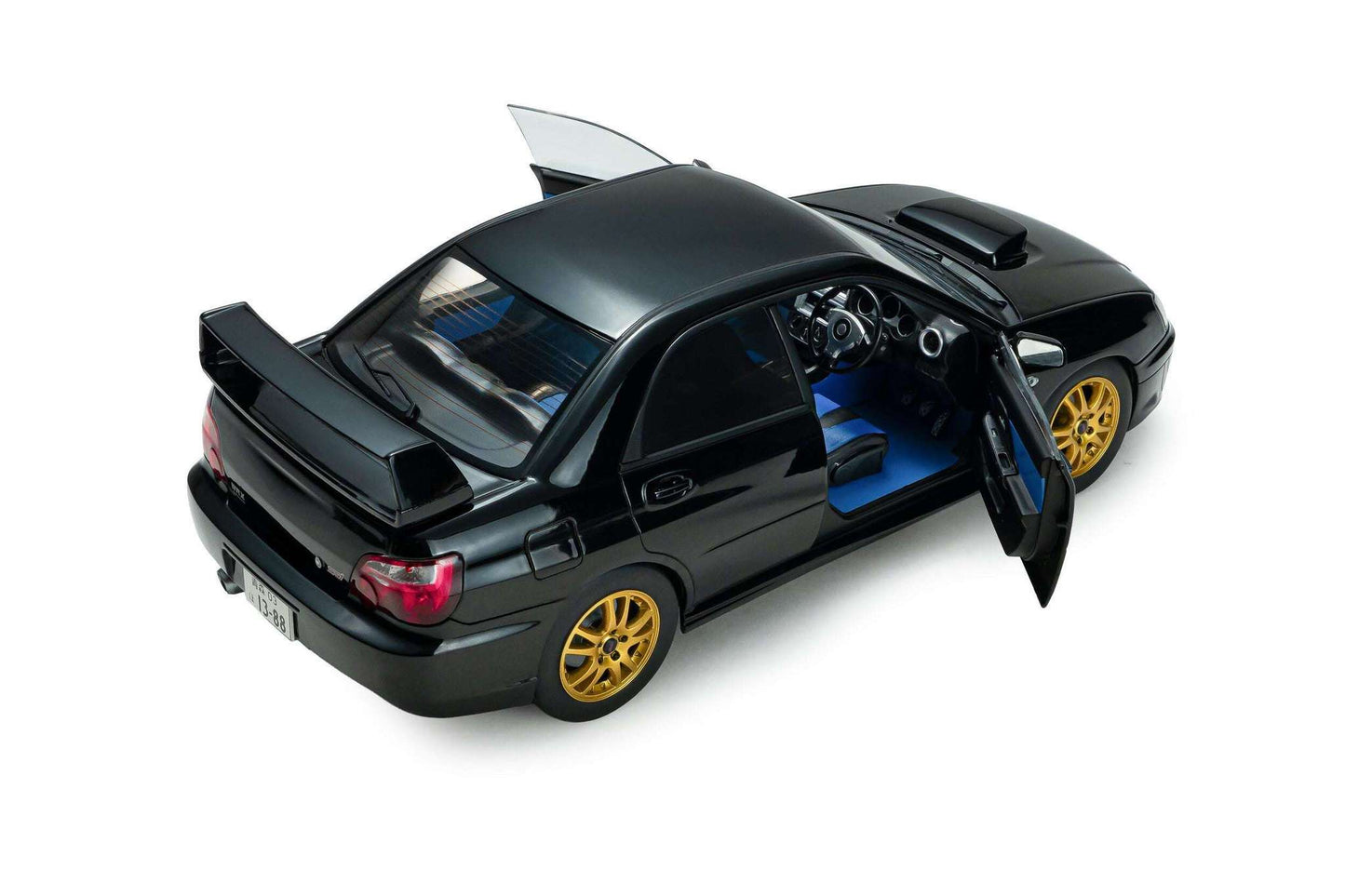 Solido 2004 Subaru WRX STi (GDB) Black 1:18 Cartsfy Inc.
