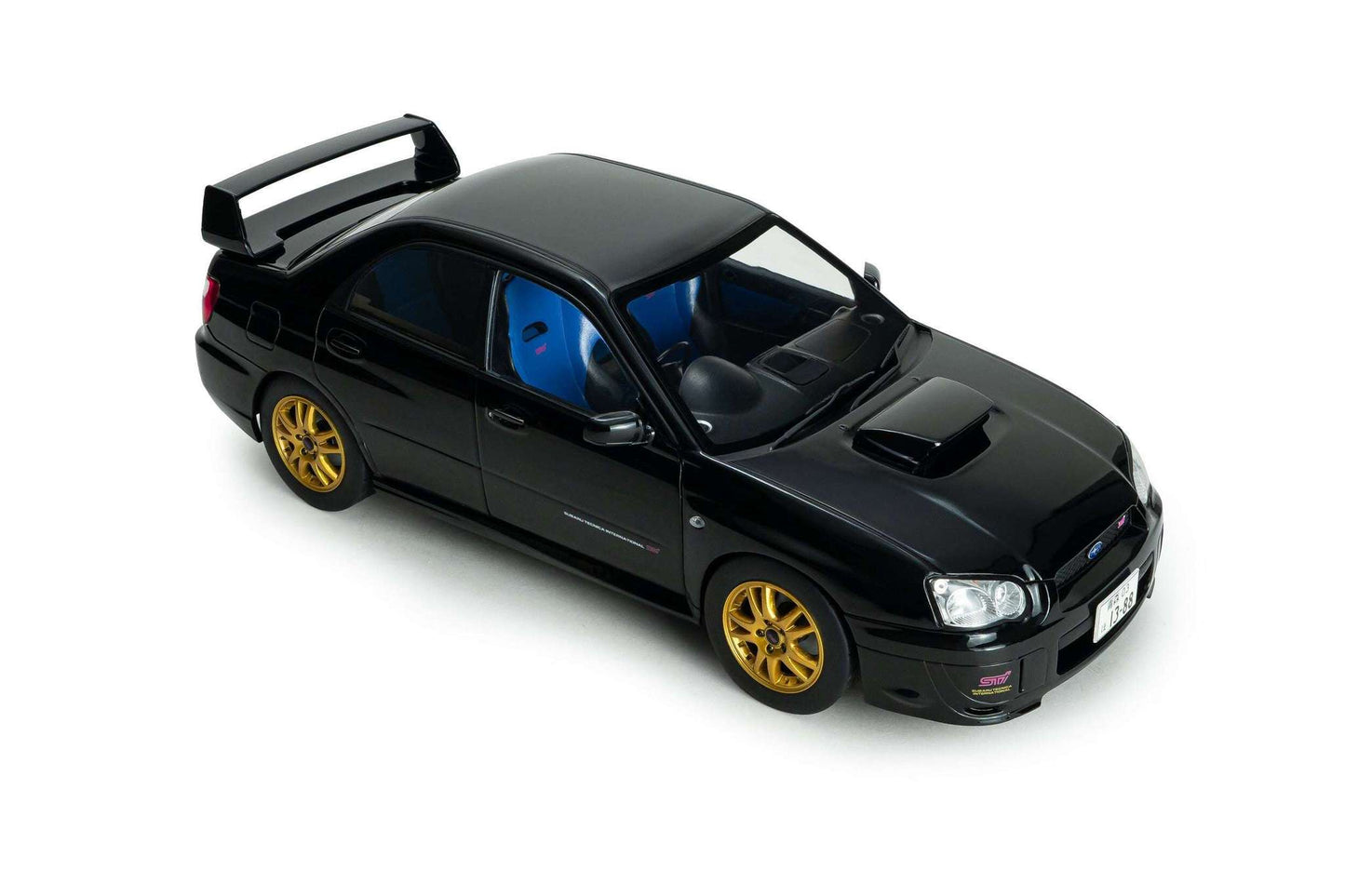 Solido 2004 Subaru WRX STi (GDB) Black 1:18 Cartsfy Inc.