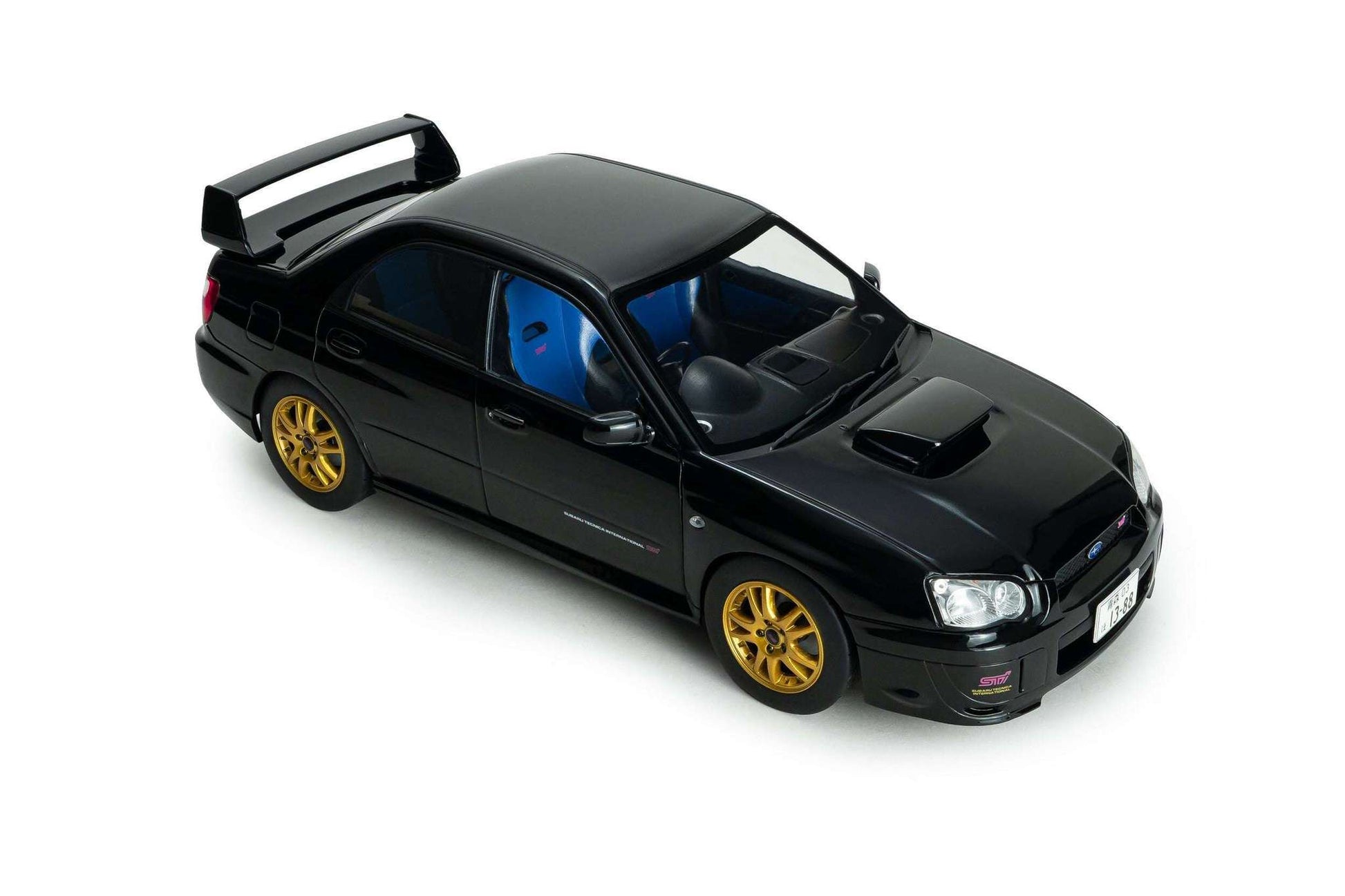 Solido 2004 Subaru WRX STi (GDB) Black 1:18 Cartsfy Inc.