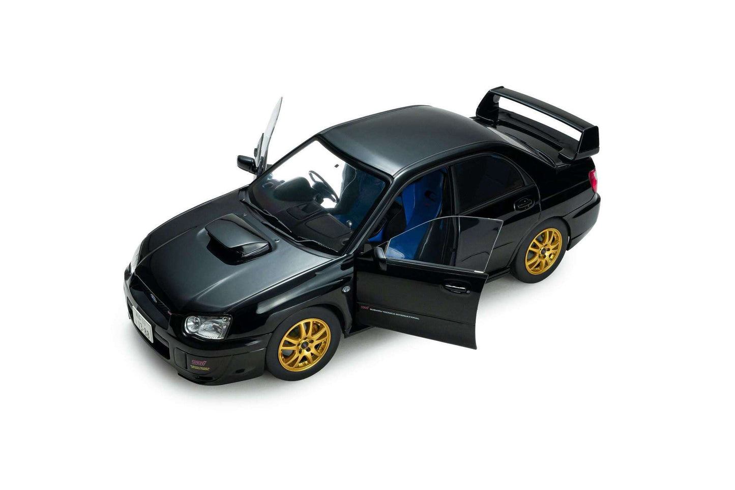Solido 2004 Subaru WRX STi (GDB) Black 1:18 Cartsfy Inc.