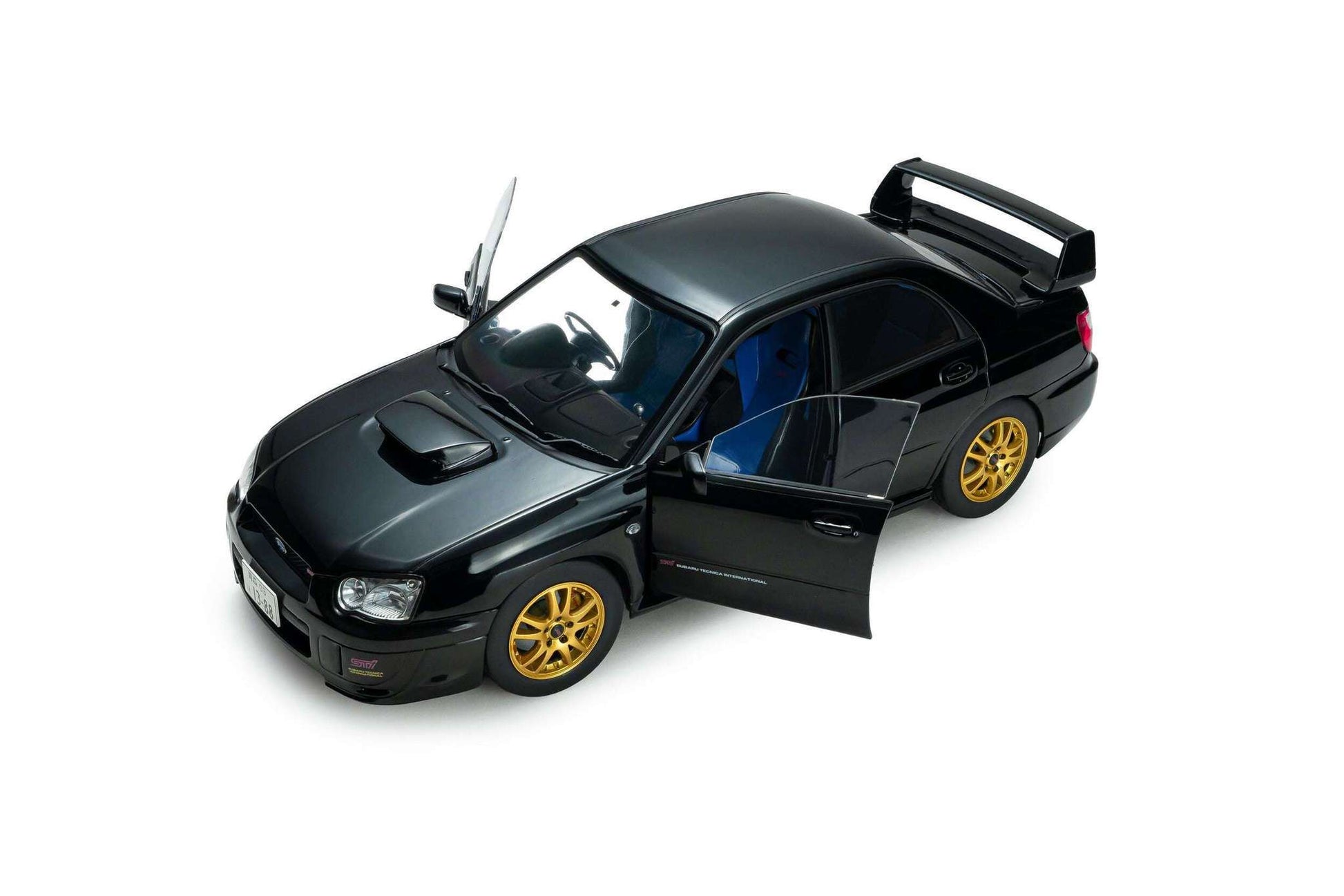 Solido 2004 Subaru WRX STi (GDB) Black 1:18 Cartsfy Inc.