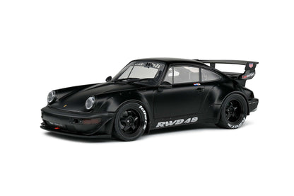 Solido 2016 Porsche 911 (964) RWB Bodykit Darth Vader Black 1:18 Cartsfy Inc.