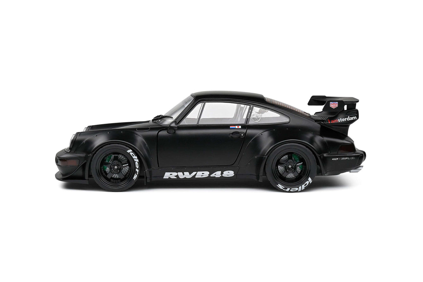 Solido 2016 Porsche 911 (964) RWB Bodykit Darth Vader Black 1:18 Cartsfy Inc.