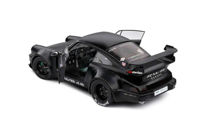 Solido 2016 Porsche 911 (964) RWB Bodykit Darth Vader Black 1:18 Cartsfy Inc.