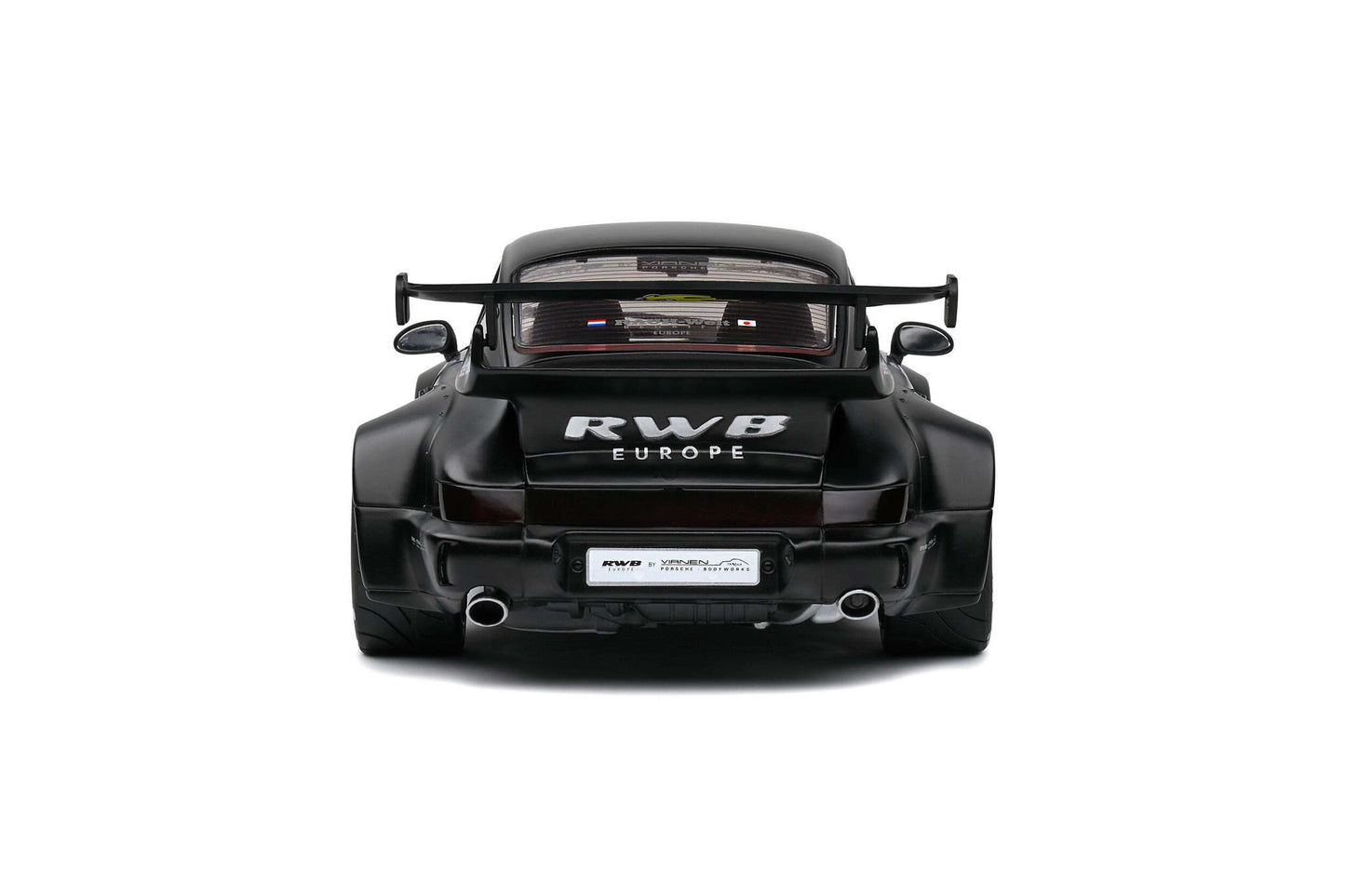 Solido 2016 Porsche 911 (964) RWB Bodykit Darth Vader Black 1:18 Cartsfy Inc.