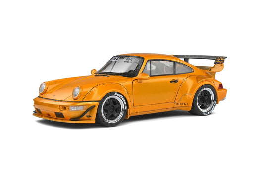 Solido 2016 Porsche RWB 964 Hibiki Orange 1:18 Cartsfy Inc.