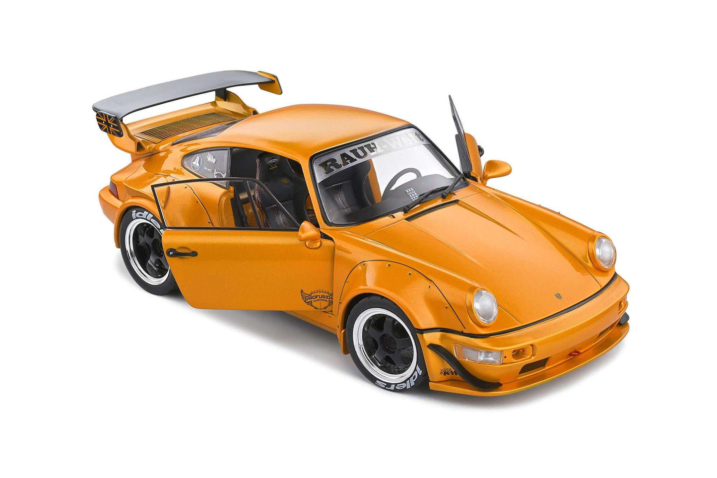 Solido 2016 Porsche RWB 964 Hibiki Orange 1:18 Cartsfy Inc.