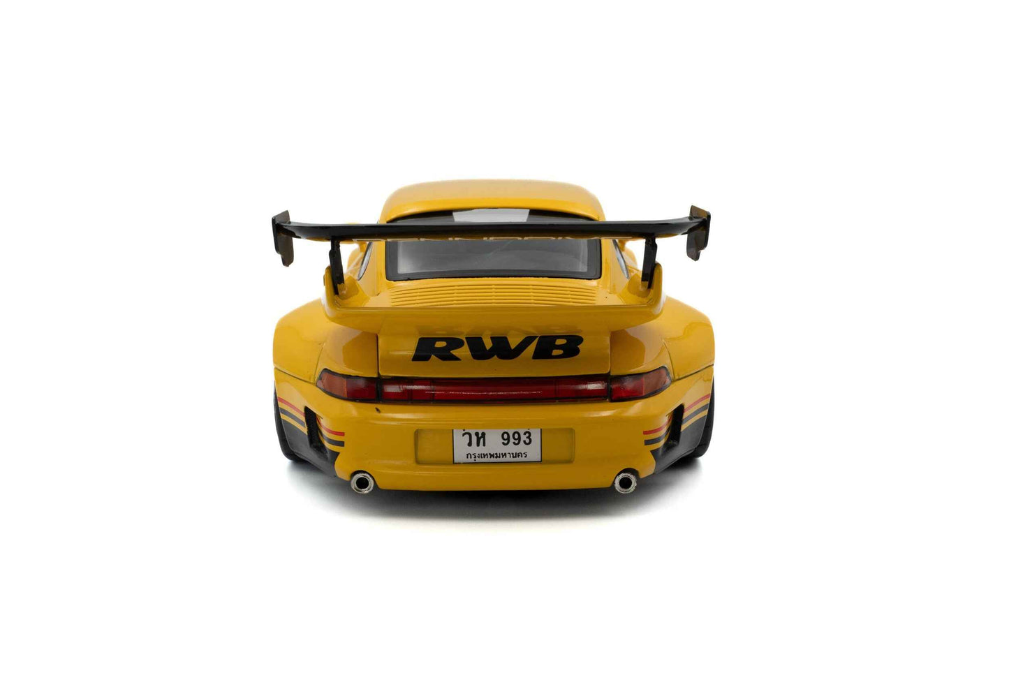 Solido 2020 Porsche 911 993 RWB Bodykit "Cindarella" Yellow 1:18 Cartsfy Inc.