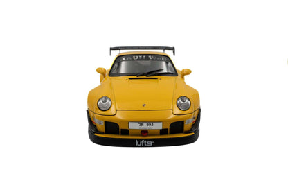 Solido 2020 Porsche 911 993 RWB Bodykit "Cindarella" Yellow 1:18 Cartsfy Inc.
