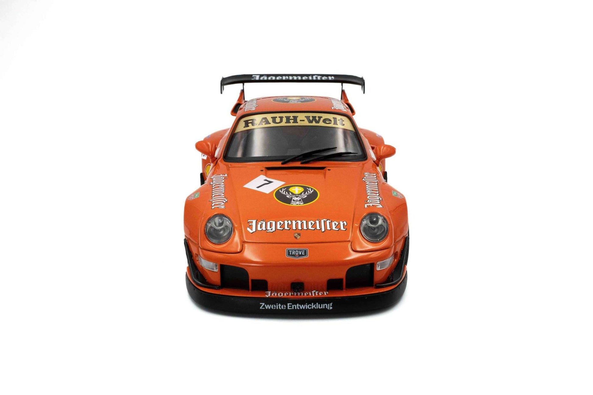 Solido 2020 Porsche 993 RWB Bodykit #7 Jagermeister Orange 1:18 STM Diecast Default Title Default Title-