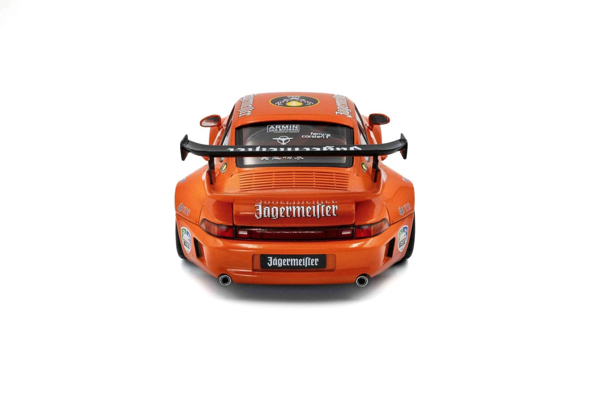 Solido 2020 Porsche 993 RWB Bodykit #7 Jagermeister Orange 1:18 STM Diecast Default Title Default Title-