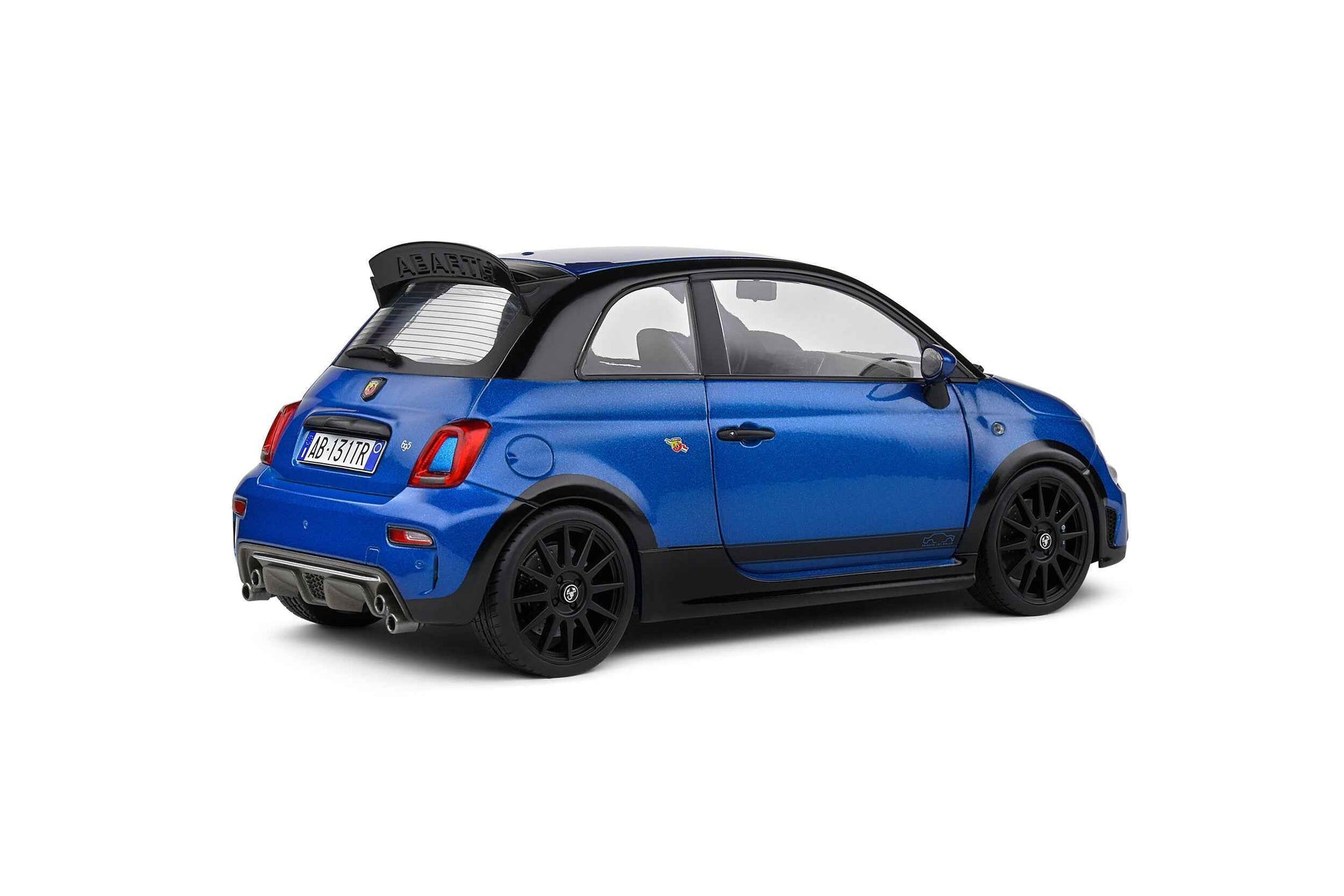 Solido 2022 Fiat 695 (500) Abarth Tribute 131 Rally Blue 1:18 Cartsfy Inc.