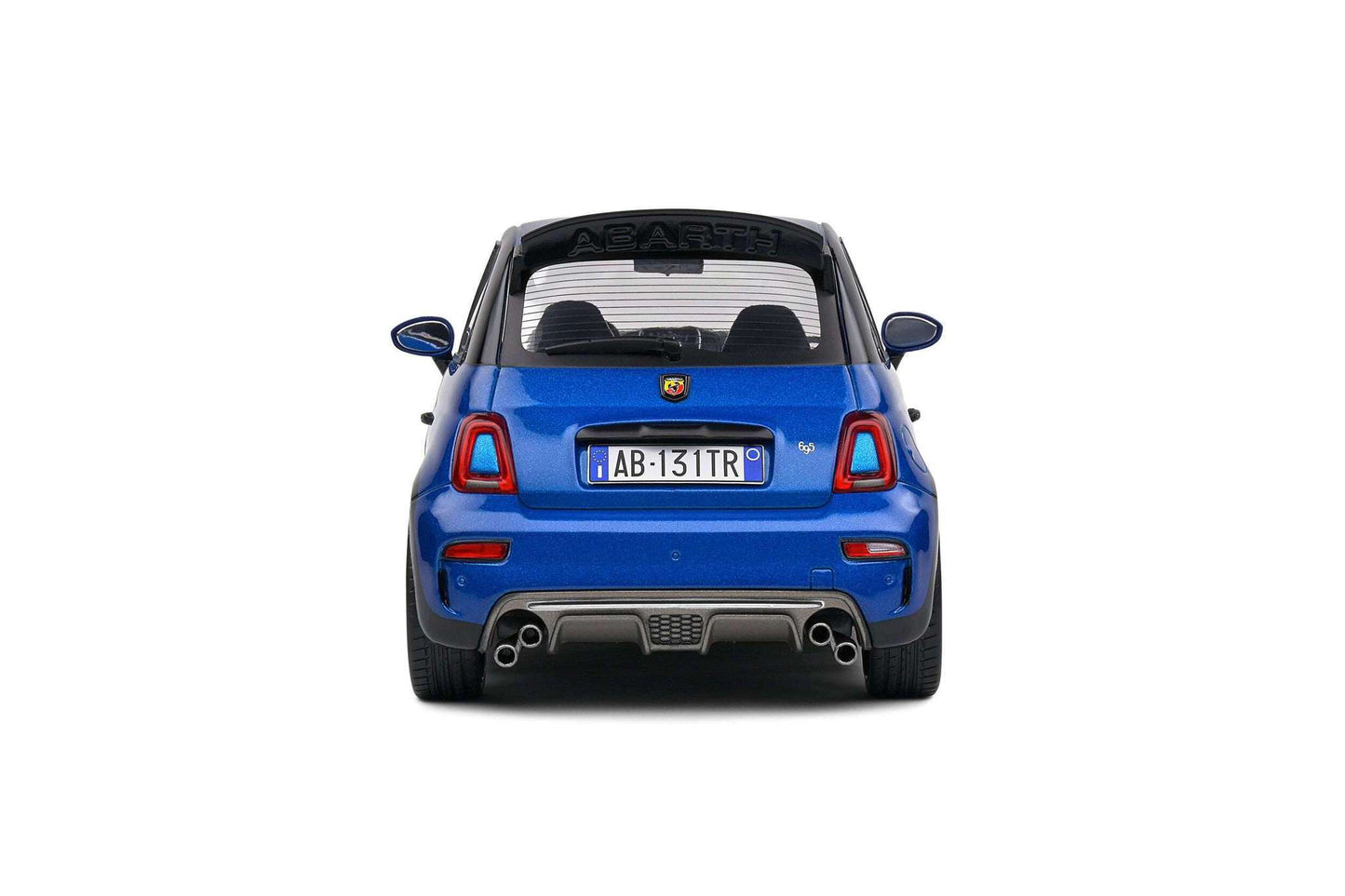 Solido 2022 Fiat 695 (500) Abarth Tribute 131 Rally Blue 1:18 Cartsfy Inc.