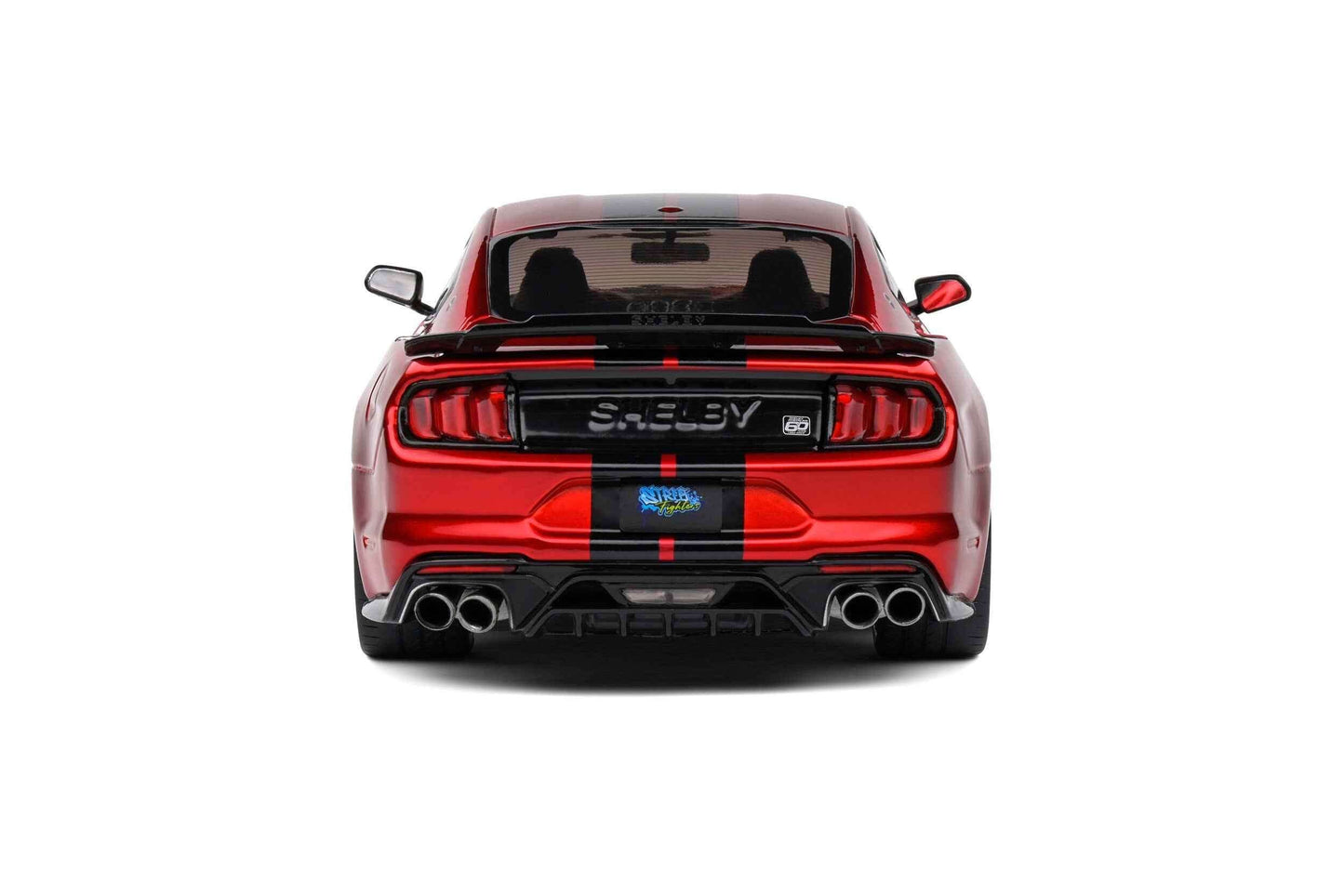 Solido 2023 Ford Shelby Mustang GT500 KR Red w/ Black Stripe 1:18 STM Diecast Default Title Default Title-