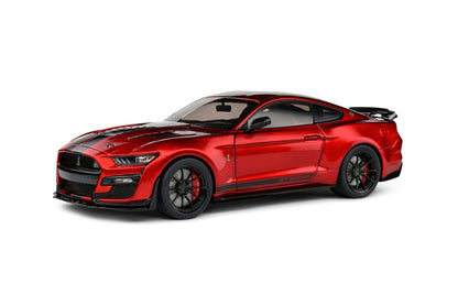 Solido 2023 Ford Shelby Mustang GT500 KR Red w/ Black Stripe 1:18 STM Diecast Default Title Default Title-