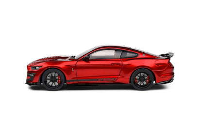 Solido 2023 Ford Shelby Mustang GT500 KR Red w/ Black Stripe 1:18 STM Diecast Default Title Default Title-