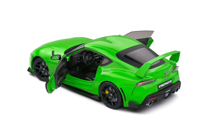 Solido 2023 Toyota GR Supra A90 Streetfighter Wasabi Green 1:18 Cartsfy Inc.