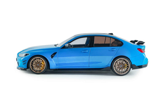 Solido 2024 BMW M3 M-Performance G80 Daytona Beach Blue 1:18 Cartsfy Inc.