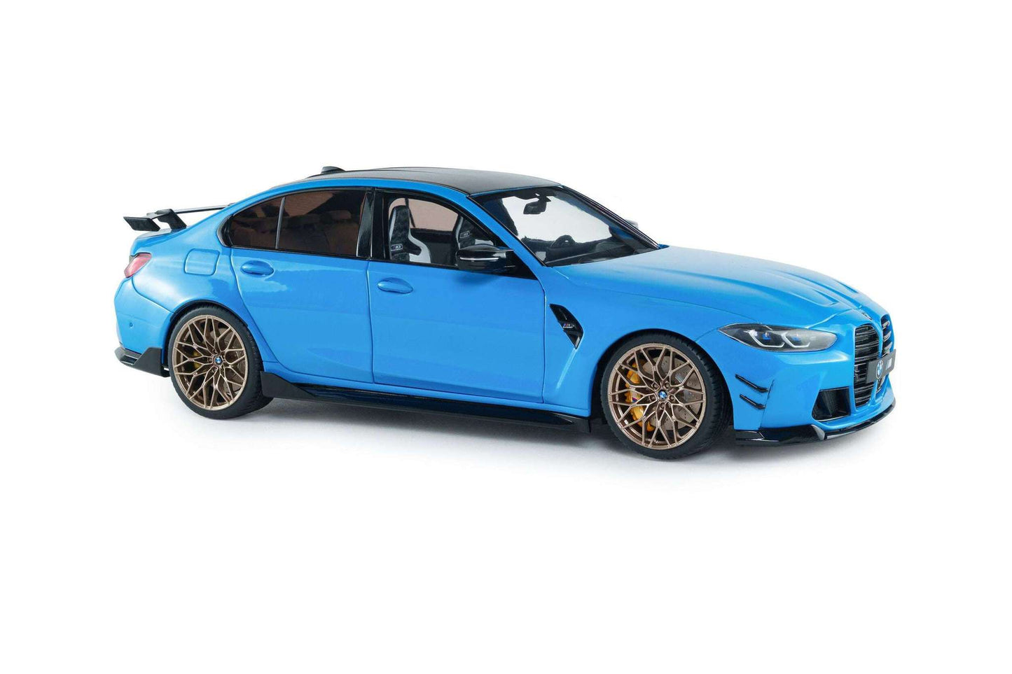 Solido 2024 BMW M3 M-Performance G80 Daytona Beach Blue 1:18 Cartsfy Inc.
