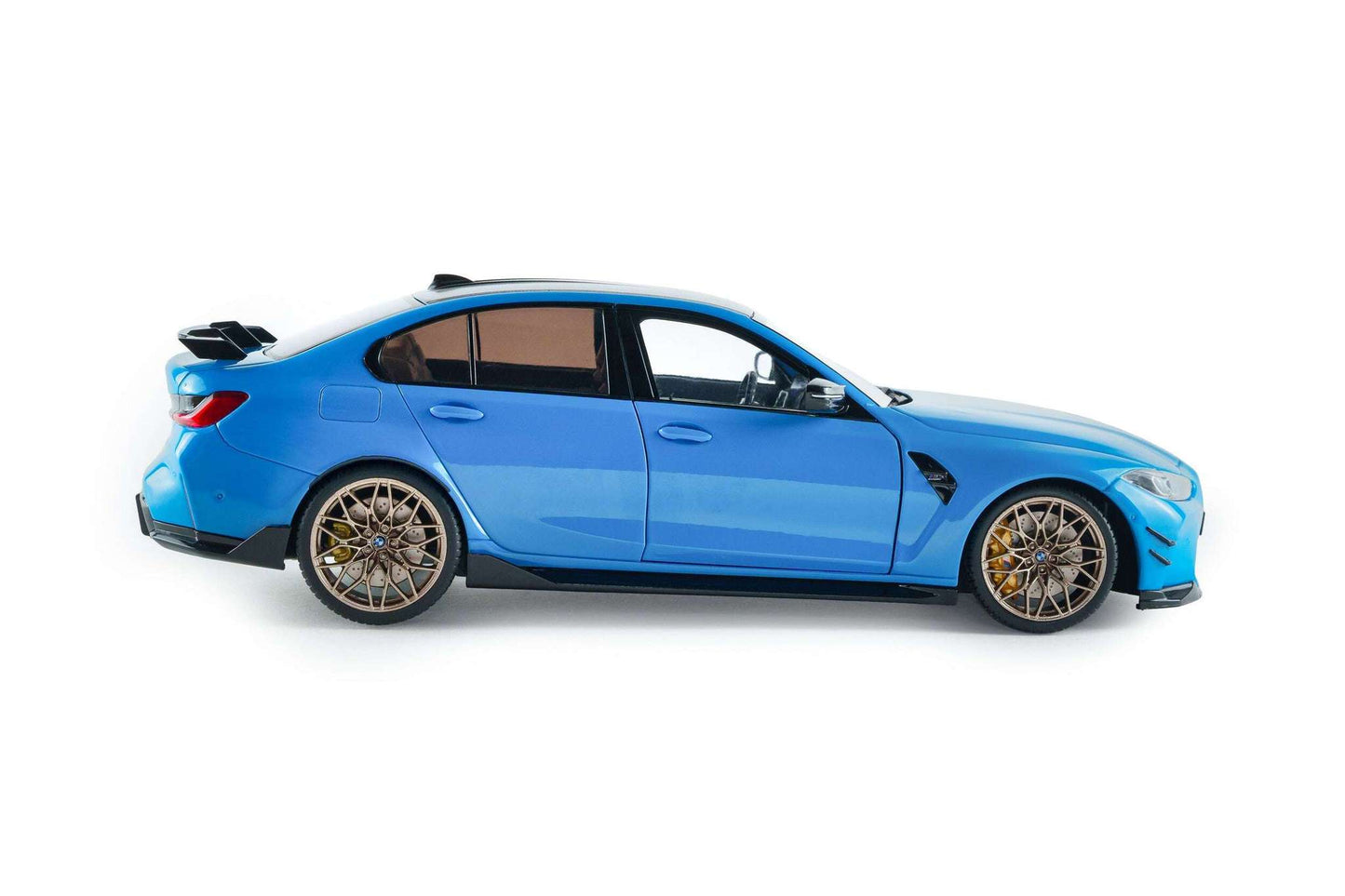 Solido 2024 BMW M3 M-Performance G80 Daytona Beach Blue 1:18 Cartsfy Inc.