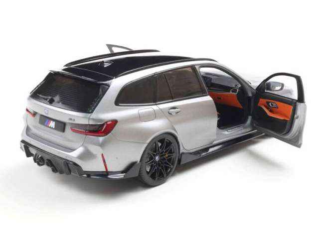 Solido 2024 BMW M3 M-Performance G81 Touring Wagon Frozen Pure Grey Metallic 1:18 Cartsfy Inc.