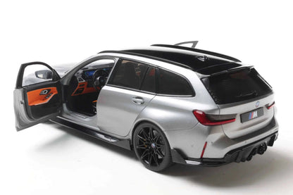 Solido 2024 BMW M3 M-Performance G81 Touring Wagon Frozen Pure Grey Metallic 1:18 Cartsfy Inc.