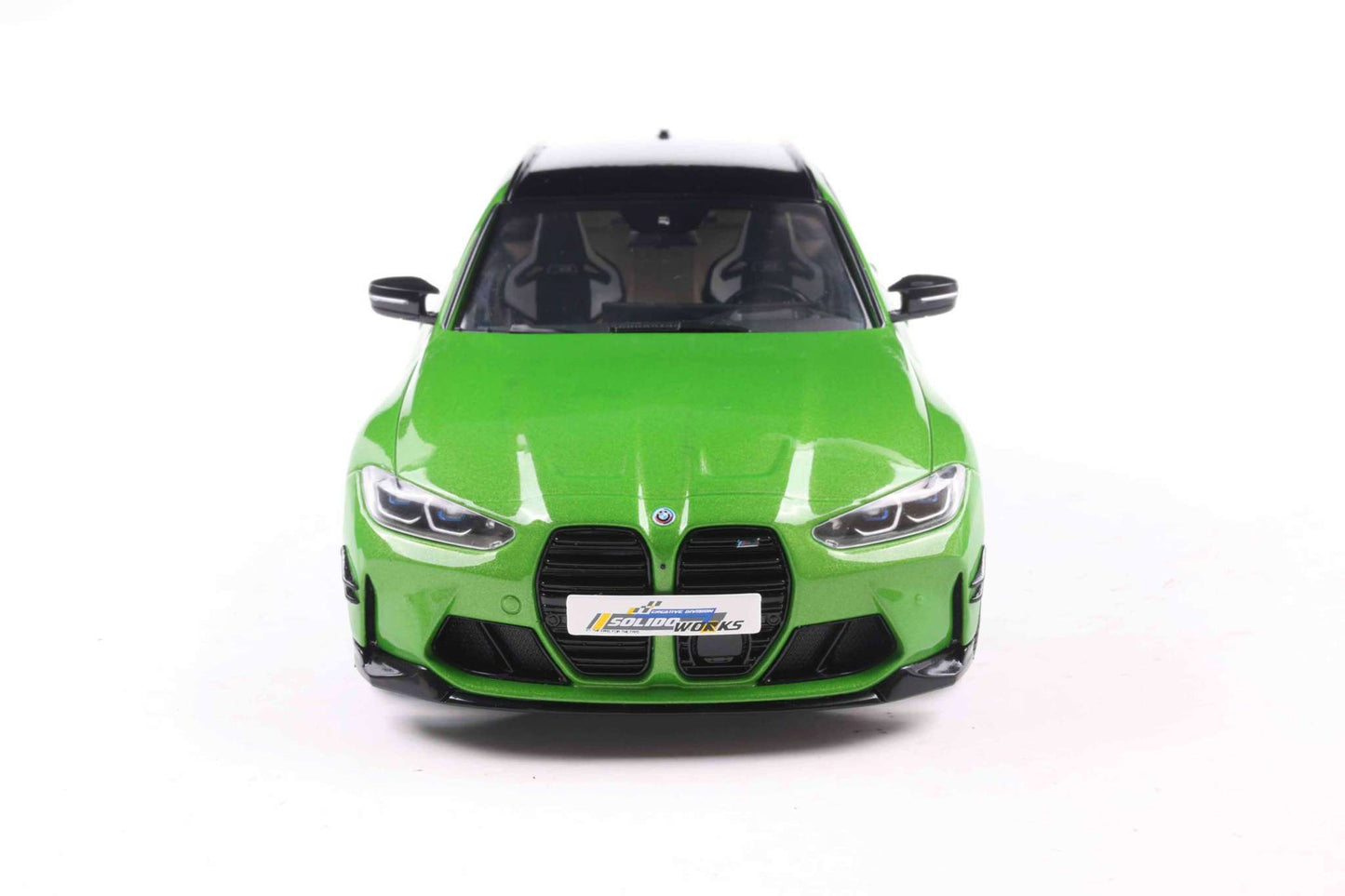 Solido 2024 BMW M3 M-Performance G81 Touring Wagon Green Metallic 1:18 Cartsfy Inc.
