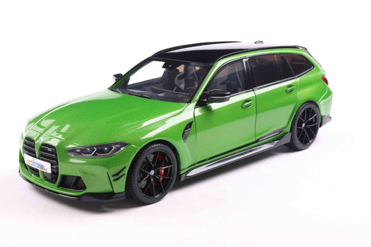 Solido 2024 BMW M3 M-Performance G81 Touring Wagon Green Metallic 1:18 Cartsfy Inc.