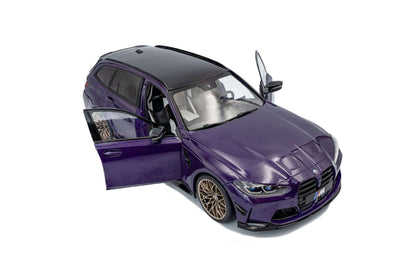 Solido 2024 BMW M3 M-Performance G81 Touring Wagon Twilight Purple Pearl 1:18 STM Diecast Default Title Default Title-