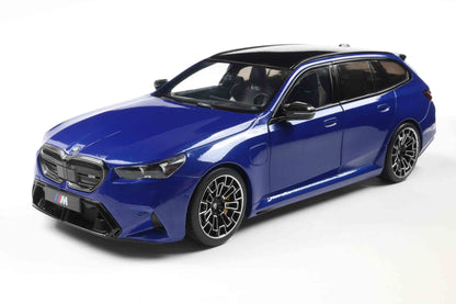 Solido 2024 BMW M5 (G99) Touring M Wagon Marina Bay Blue Metallic 1:18 Cartsfy Inc.