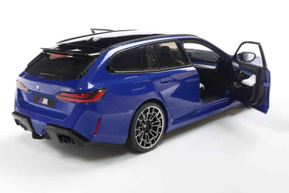 Solido 2024 BMW M5 (G99) Touring M Wagon Marina Bay Blue Metallic 1:18 Cartsfy Inc.